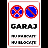 indicator garaj nu parcati nu blocati